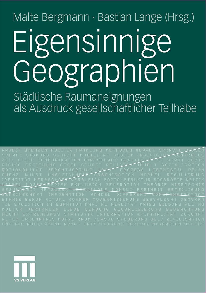 Vorderes Coverbild Eigensinnige Geographien