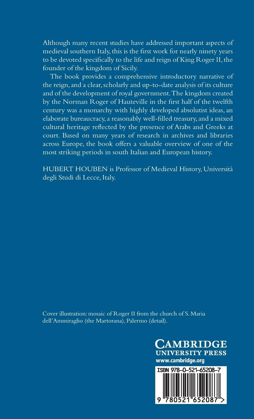 Rückseitencover Roger II of Sicily