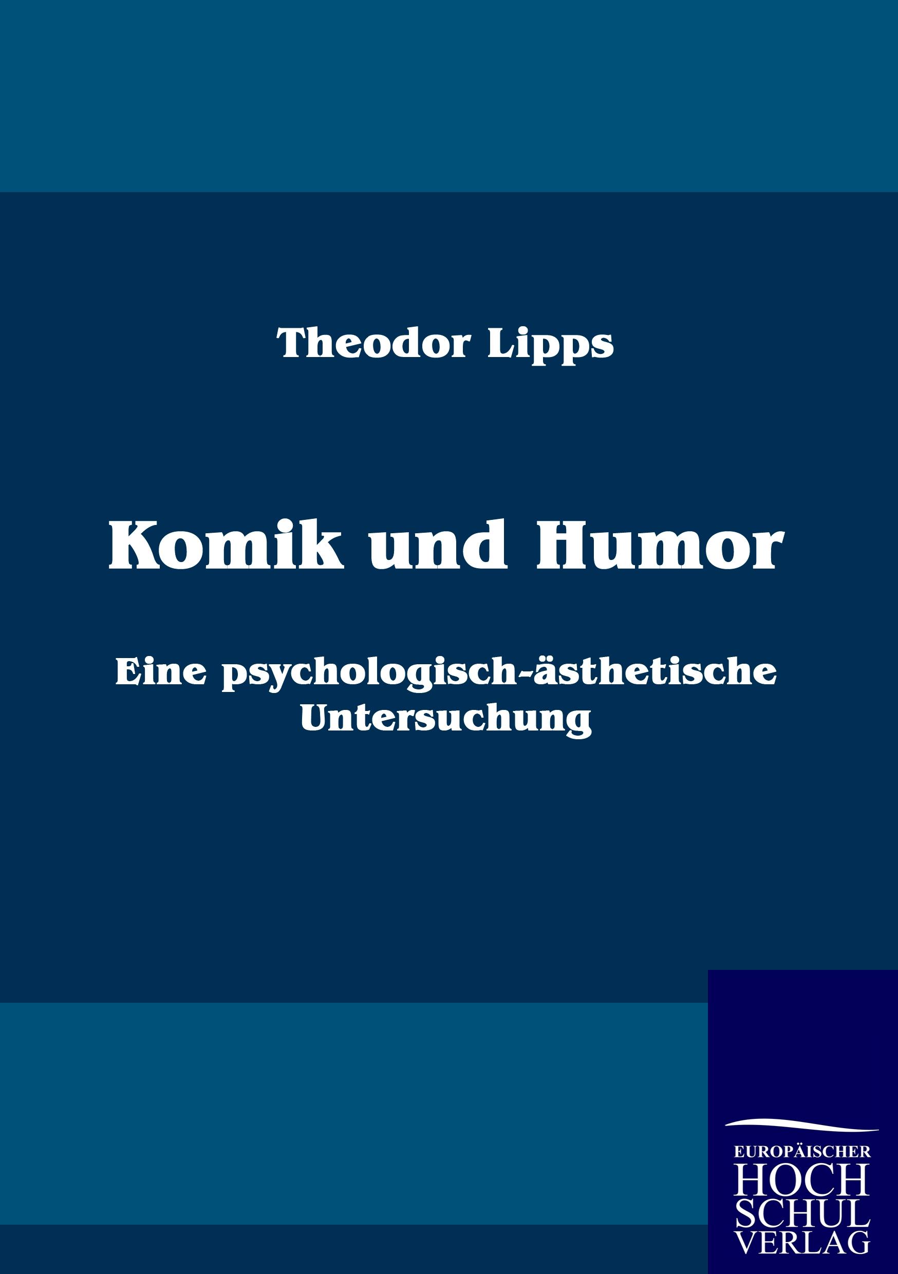 Vorderes Coverbild Komik und Humor