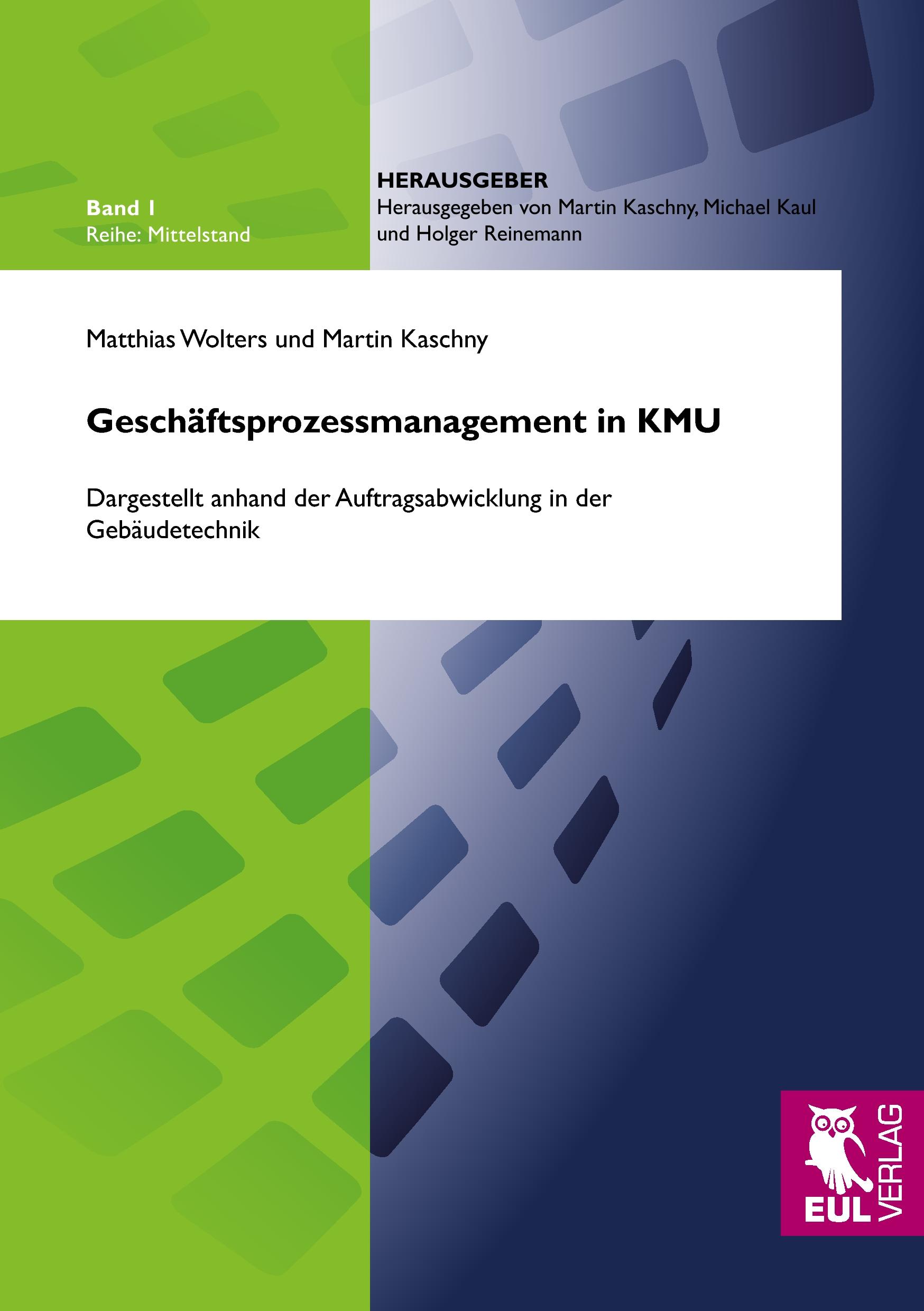 Vorderes Coverbild Geschäftsprozessmanagement in KMU