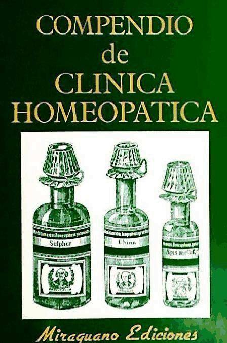 Beispielinhalt (Bild) Compendio de clínica homeopática
