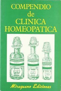 Vorderes Coverbild Compendio de clínica homeopática