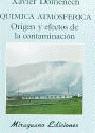 Vorderes Coverbild Química atmosférica : origen y efectos de la contaminación