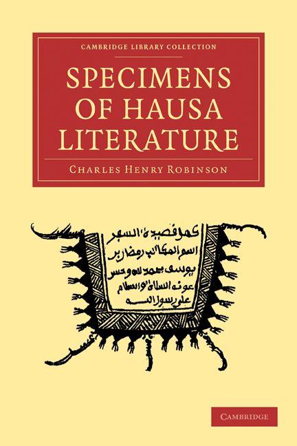 Vorderes Coverbild Specimens of Hausa Literature