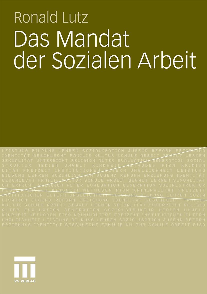 Vorderes Coverbild Das Mandat der Sozialen Arbeit