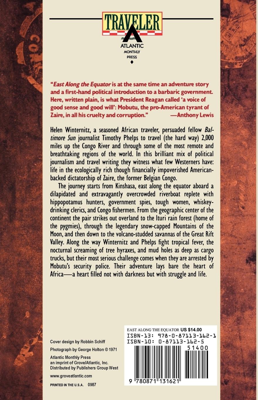 Rückseitencover East Along the Equator