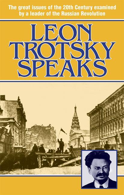 Vorderes Coverbild Leon Trotsky Speaks