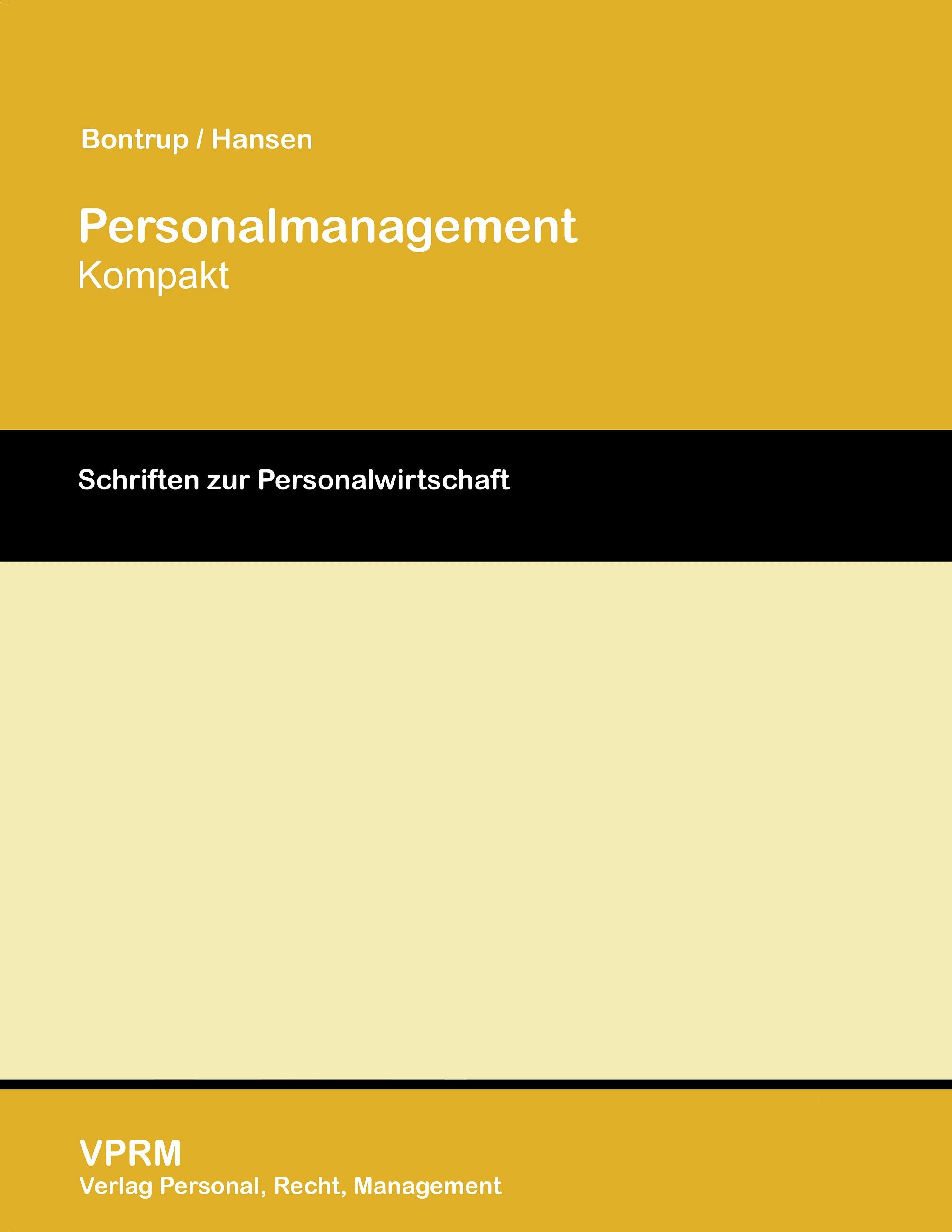 Vorderes Coverbild Personalmanagement Kompakt
