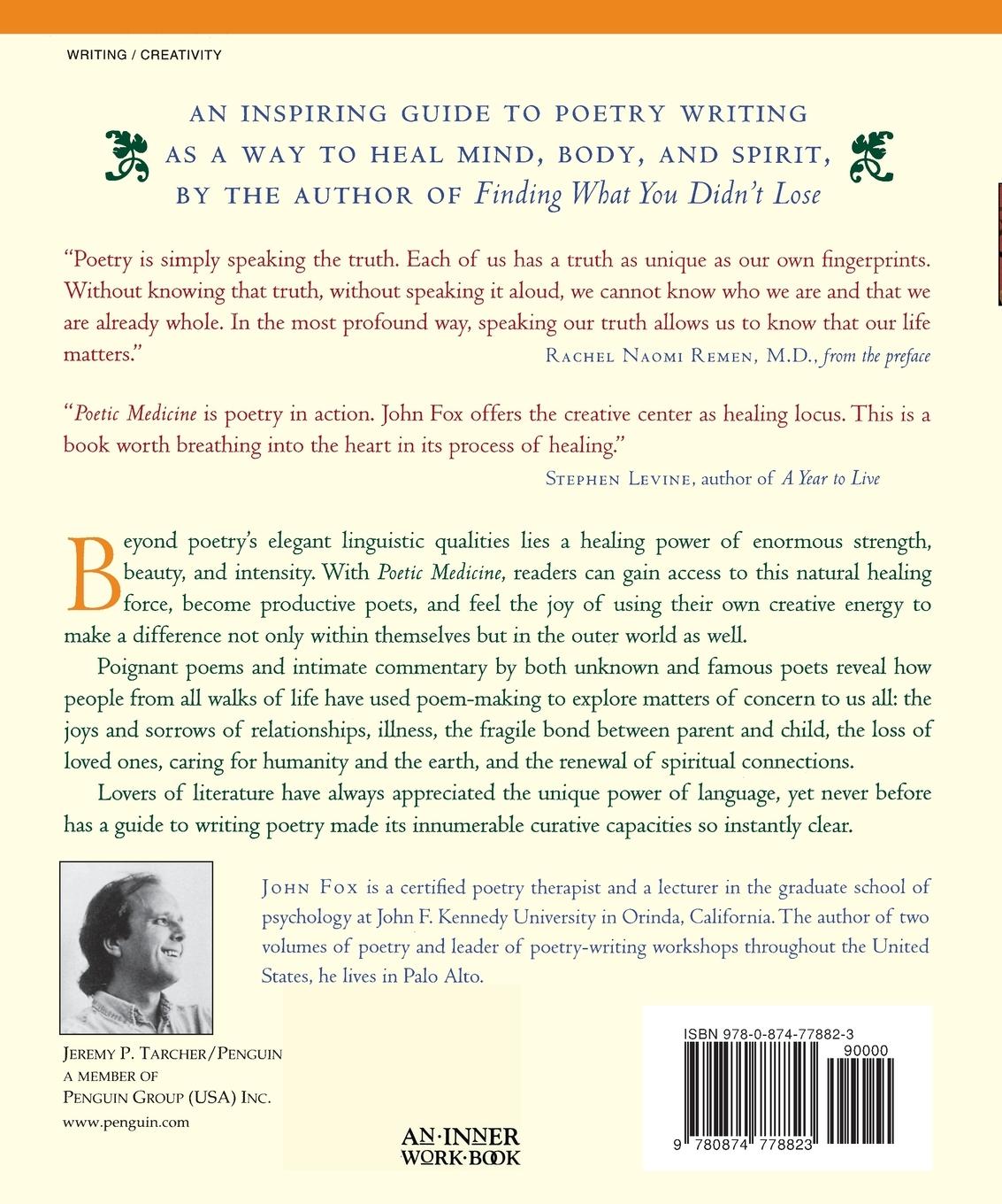 Rückseitencover Poetic Medicine