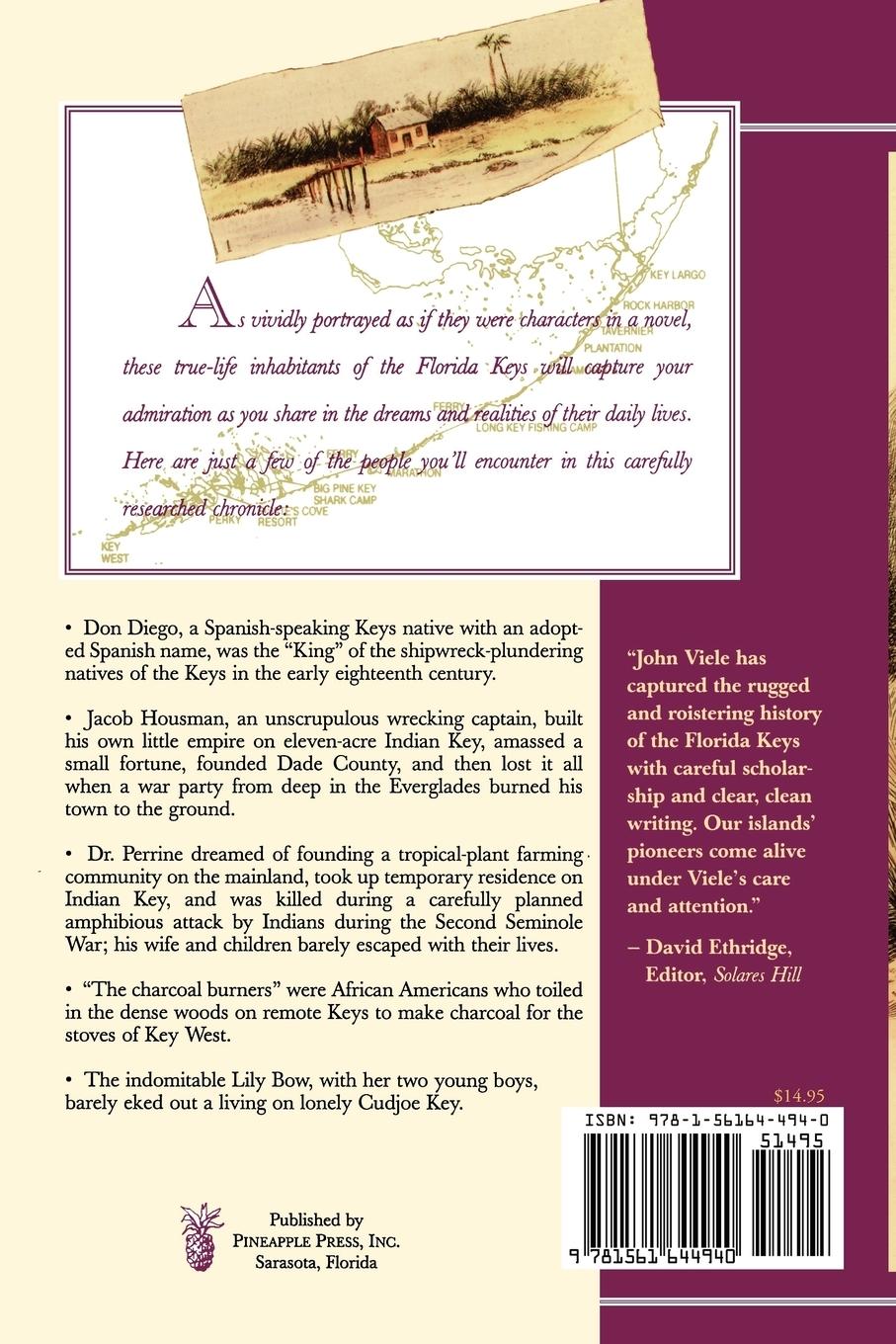 Rückseitencover A History of the Pioneers