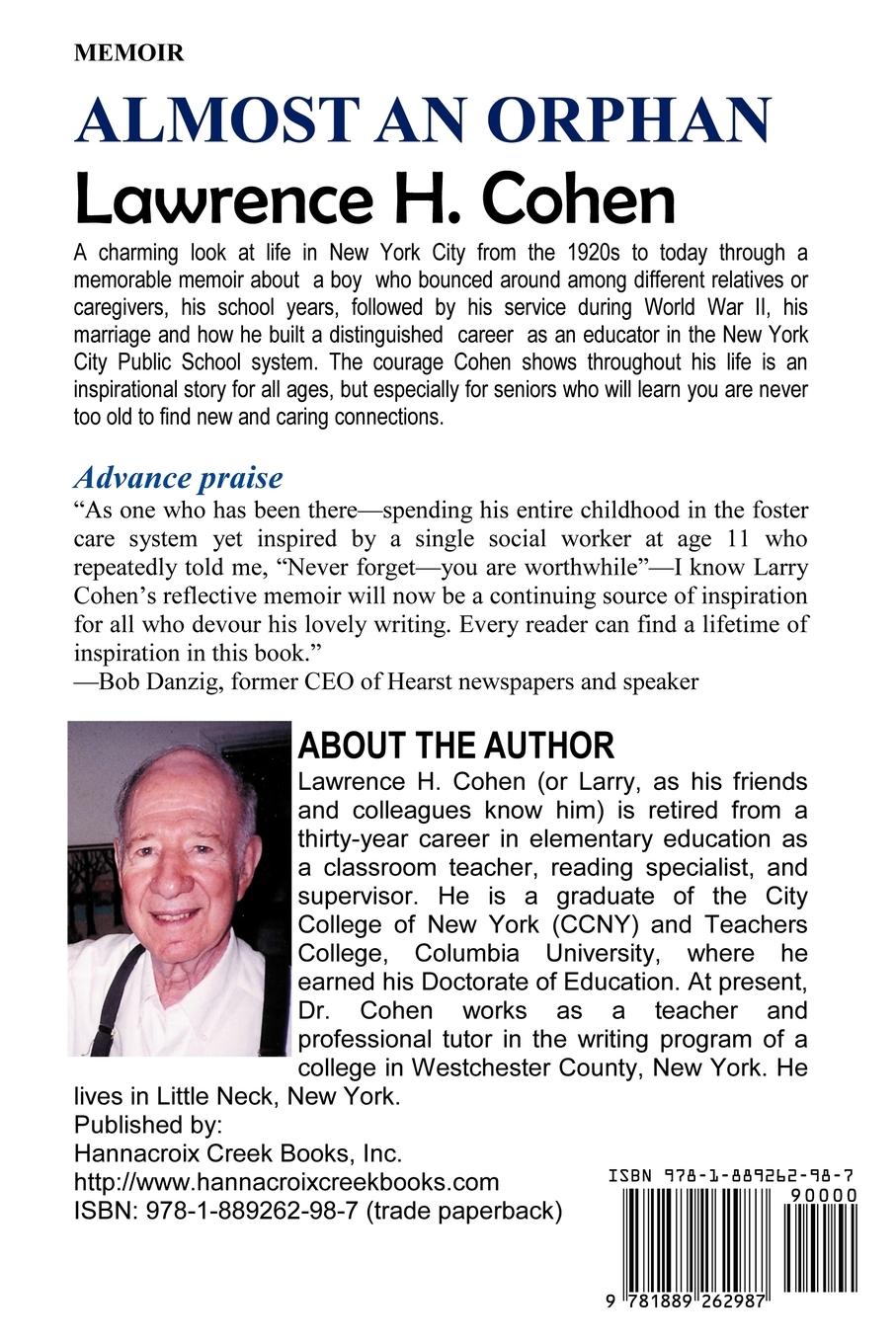 Rückseitencover Almost an Orphan