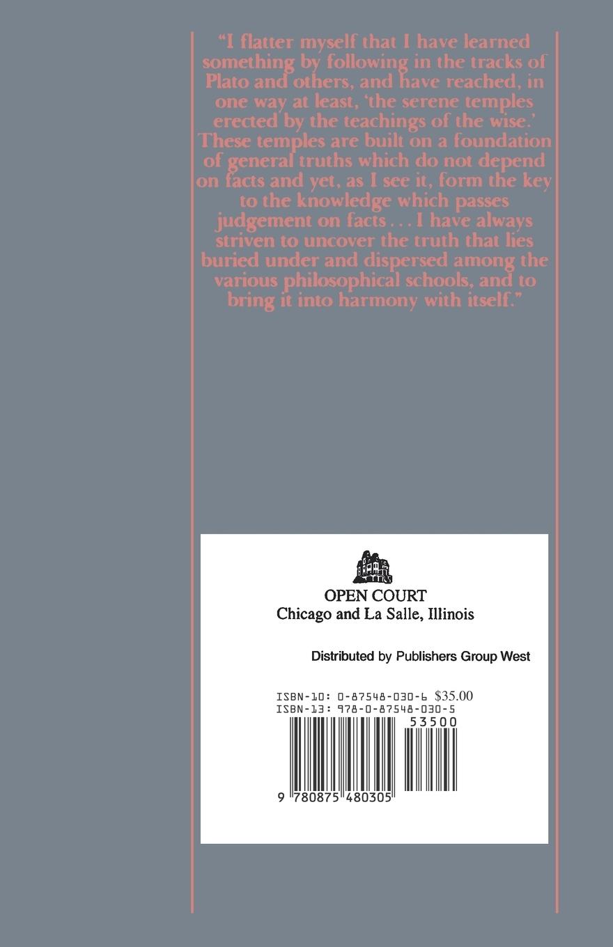 Rückseitencover The Discourse on Metaphysics