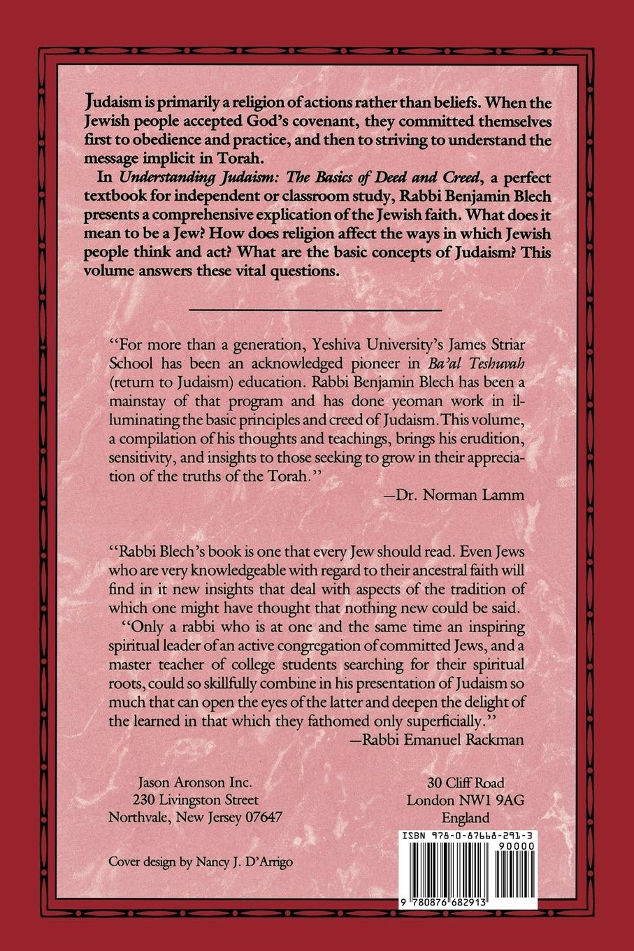 Rückseitencover Understanding Judaism