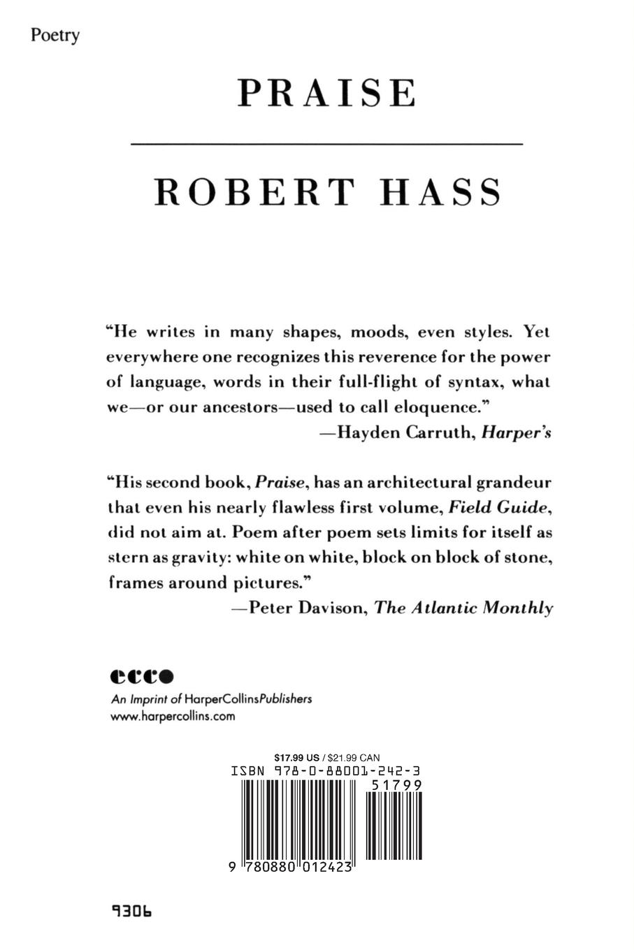 Rückseitencover Praise