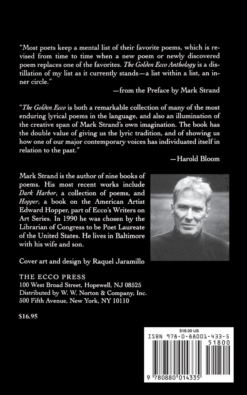 Rückseitencover The Golden Ecco Anthology