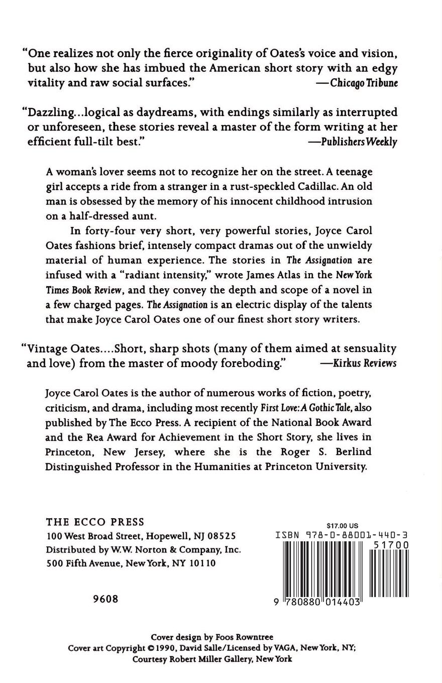 Rückseitencover The Assignation