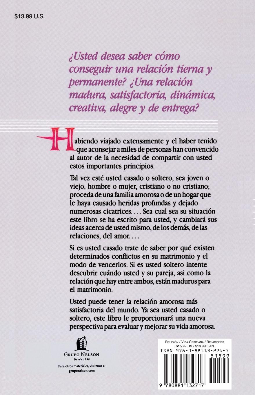 Rückseitencover El Secreto de Amar Y de Ser Amado