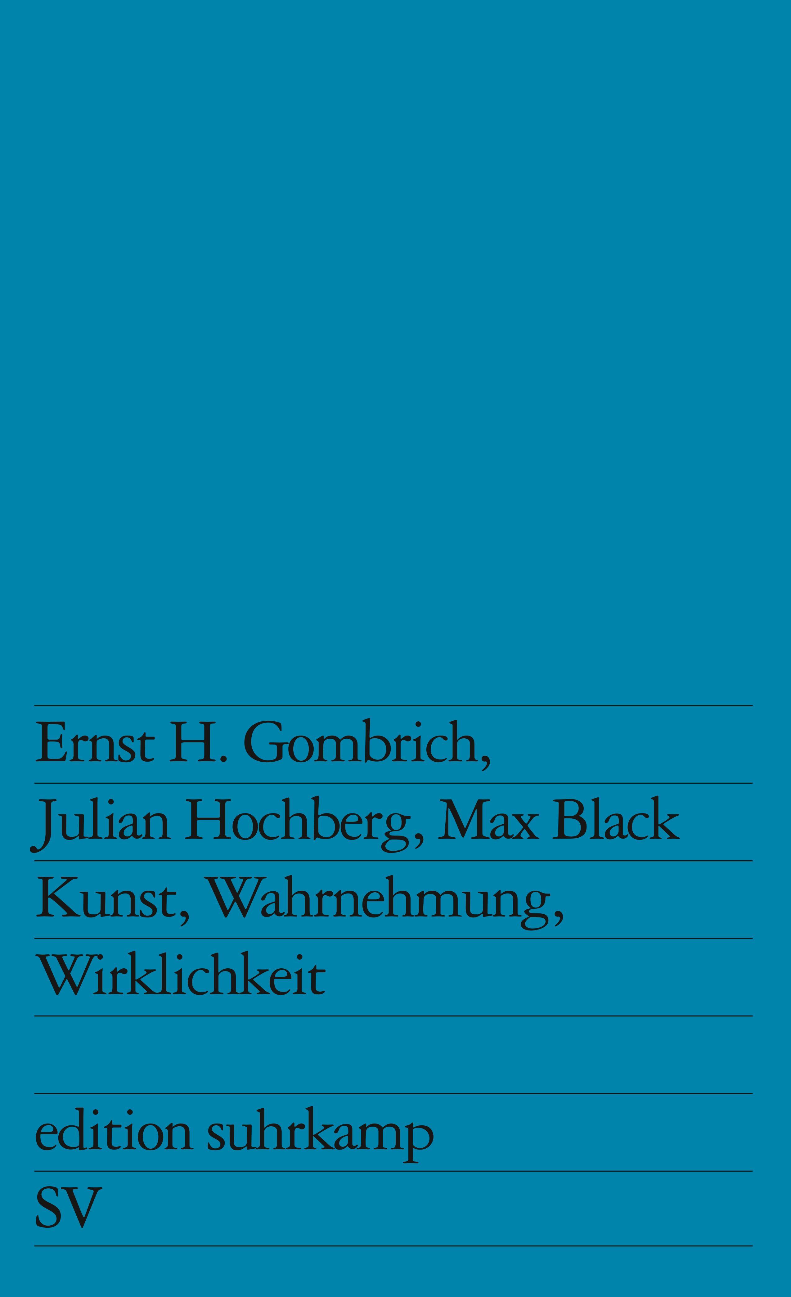 Vorderes Coverbild Kunst, Wahrnehmung, Wirklichkeit