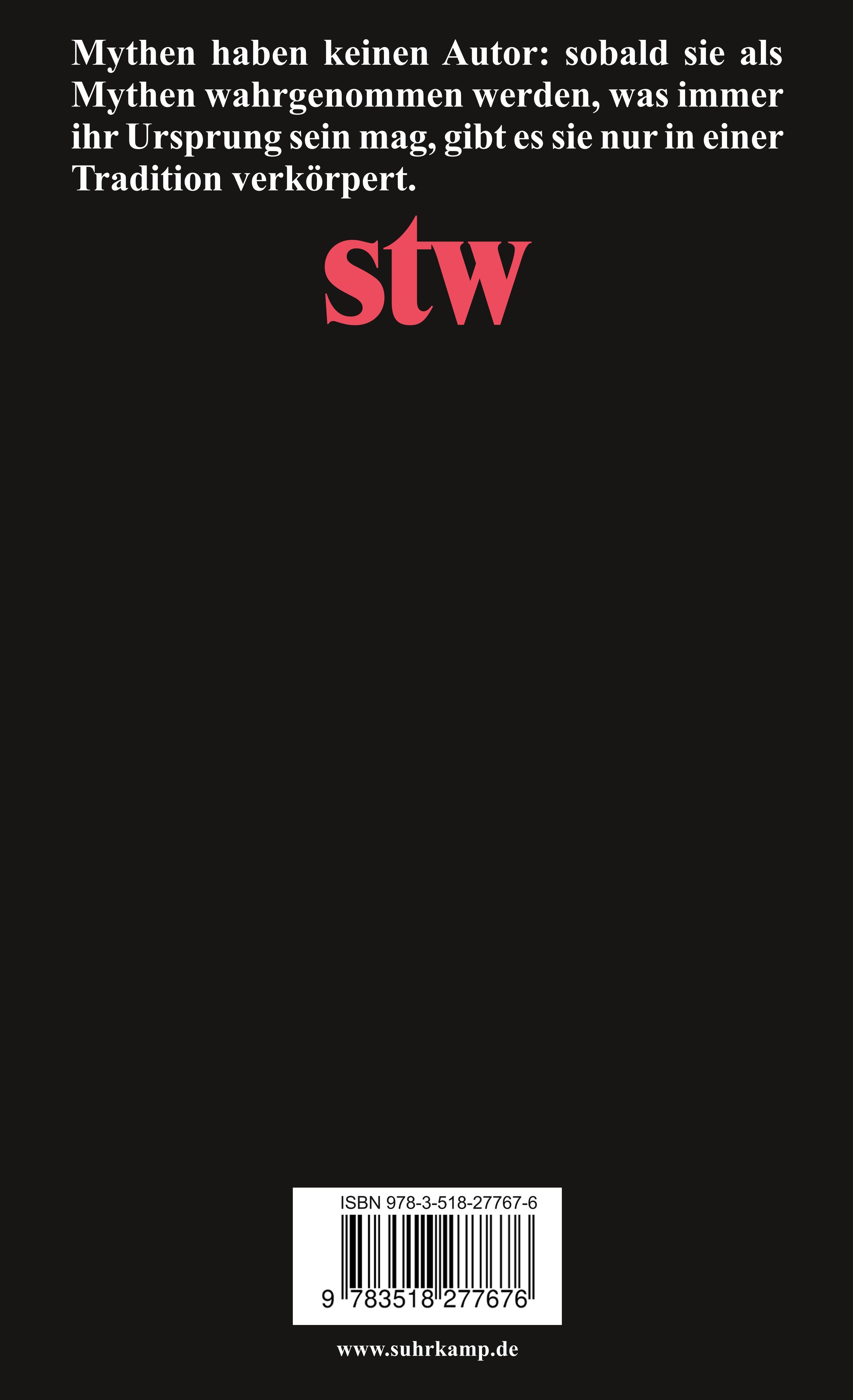 Rückseitencover Mythologica I