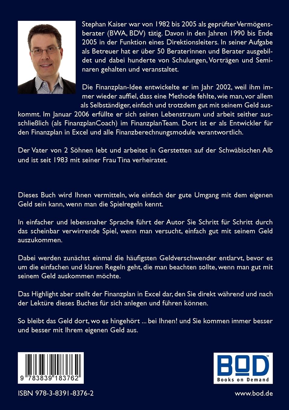 Rückseitencover Der Finanzplan