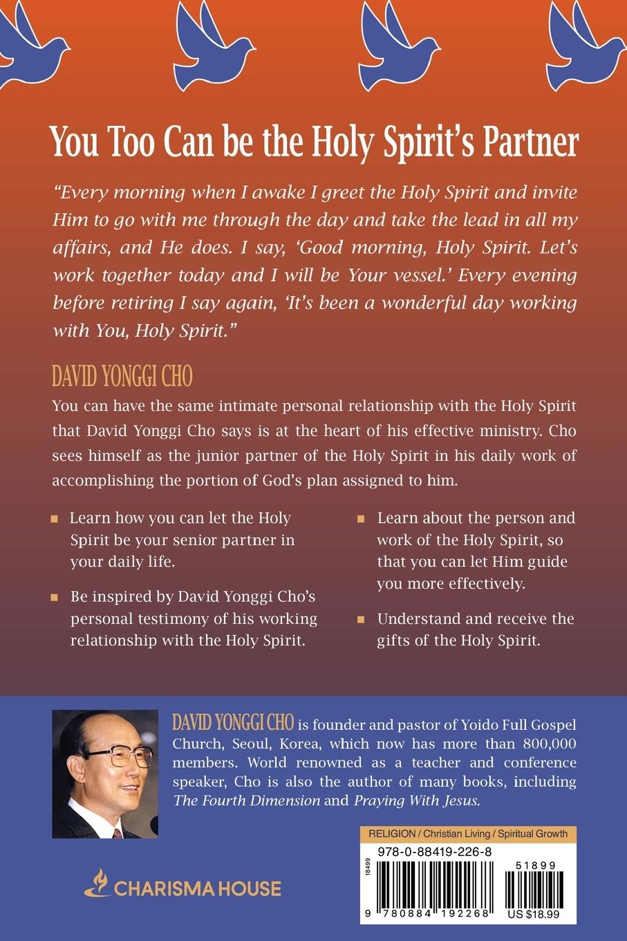 Rückseitencover Holy Spirit, My Senior Partner