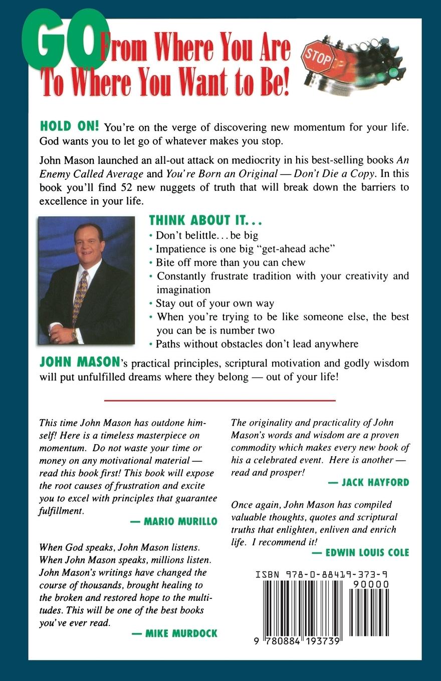 Rückseitencover Let Go of Whatever Makes You Stop