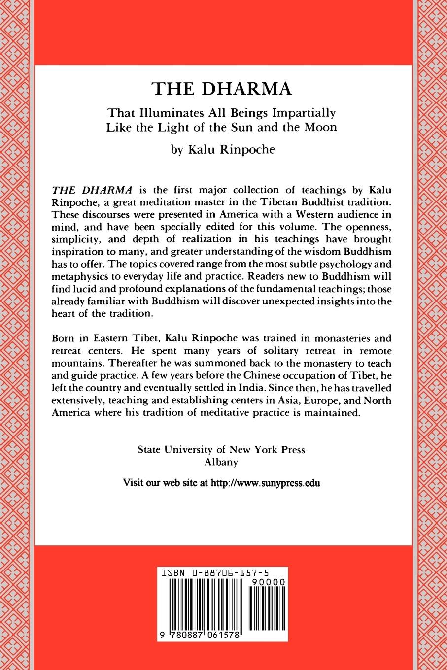 Rückseitencover The Dharma