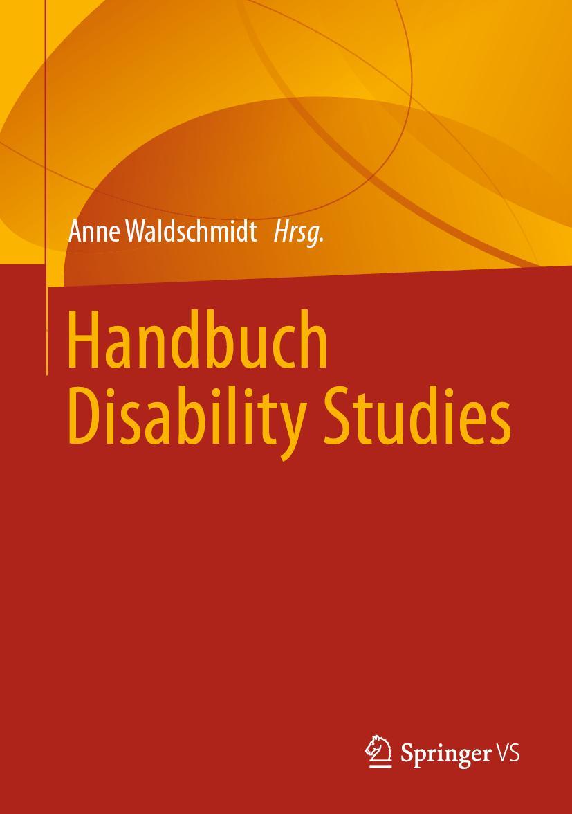 Vorderes Coverbild Handbuch Disability Studies