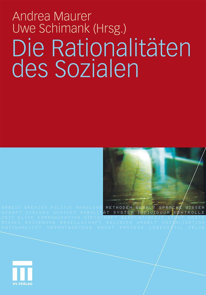 Vorderes Coverbild Die Rationalitäten des Sozialen