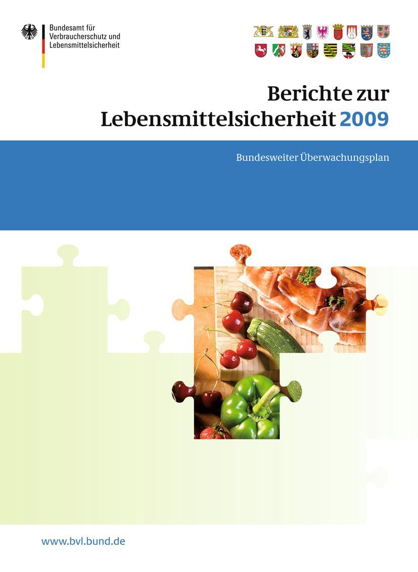 Vorderes Coverbild Berichte zur Lebensmittelsicherheit 2009