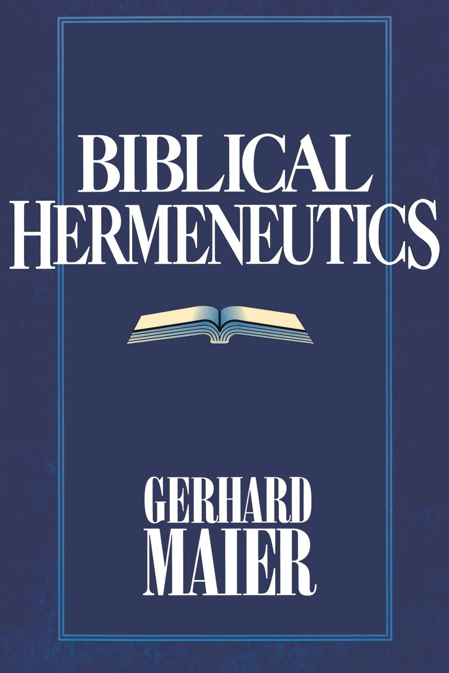 Vorderes Coverbild Biblical Hermeneutics