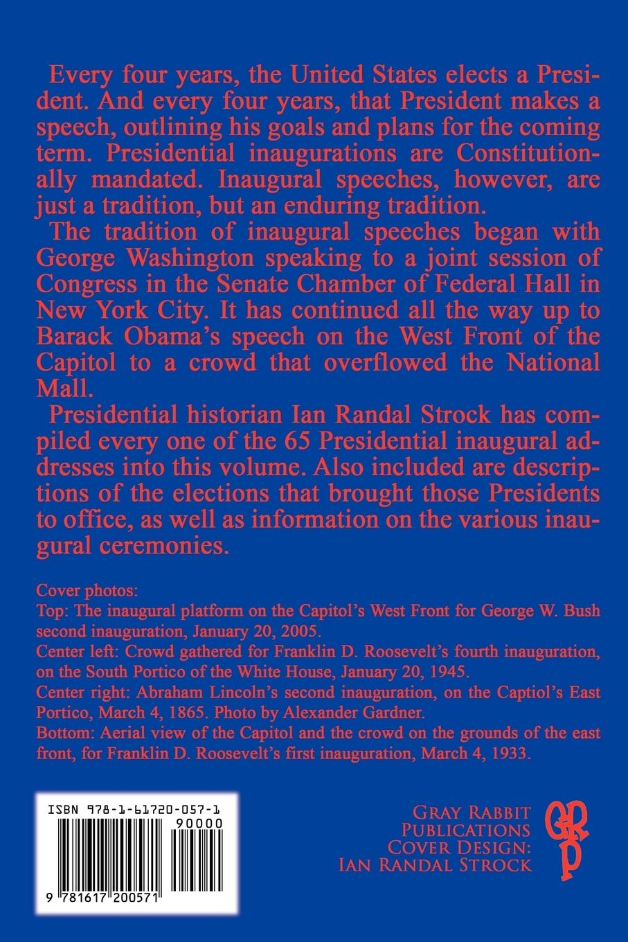 Rückseitencover The Complete Book of Presidential Inaugural Speeches