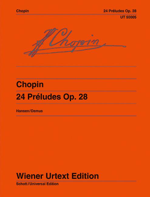 Vorderes Coverbild 24 Préludes