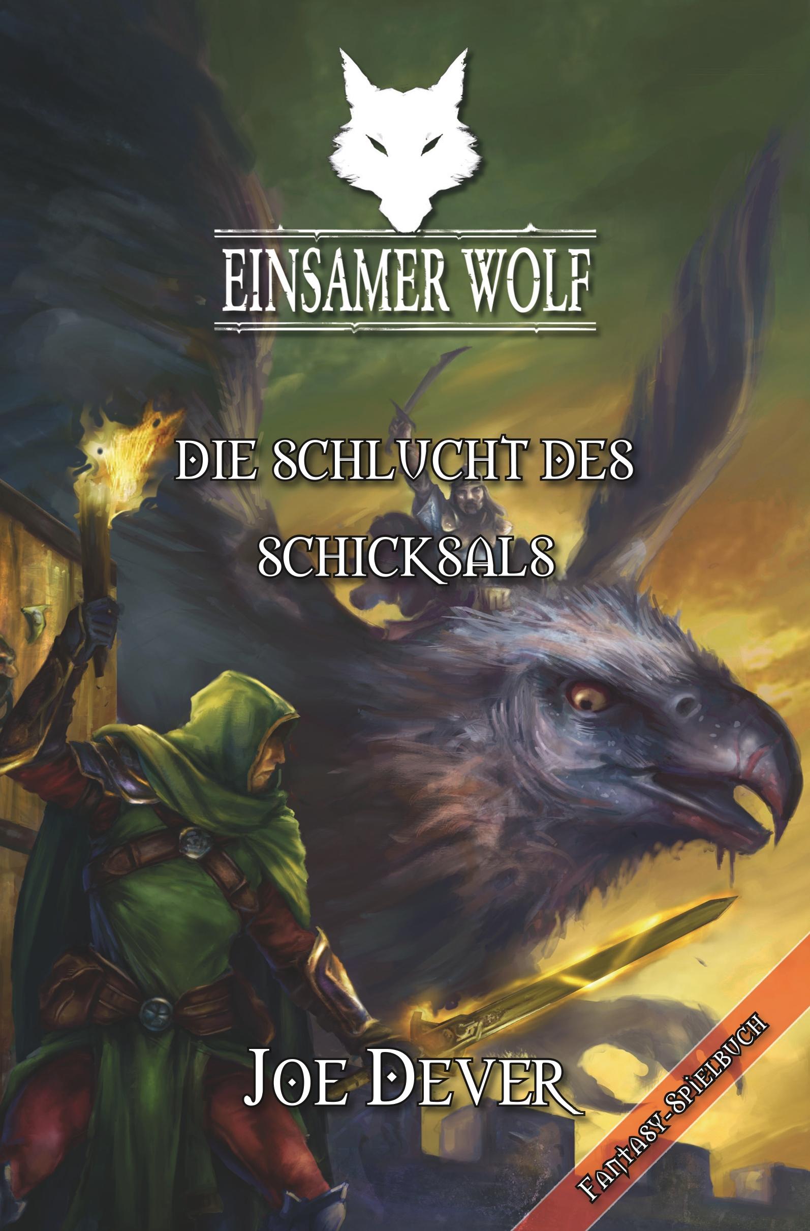 Vorderes Coverbild Einsamer Wolf 04 - Die Schlucht des Schicksals