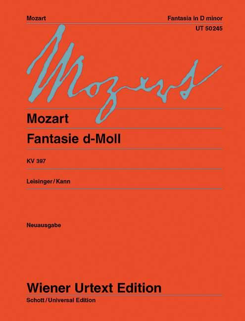 Vorderes Coverbild Fantasie d-Moll