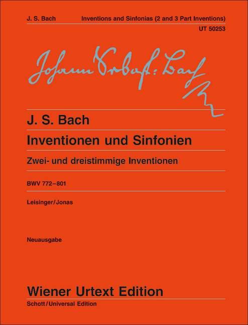 Vorderes Coverbild Inventionen und Sinfonien