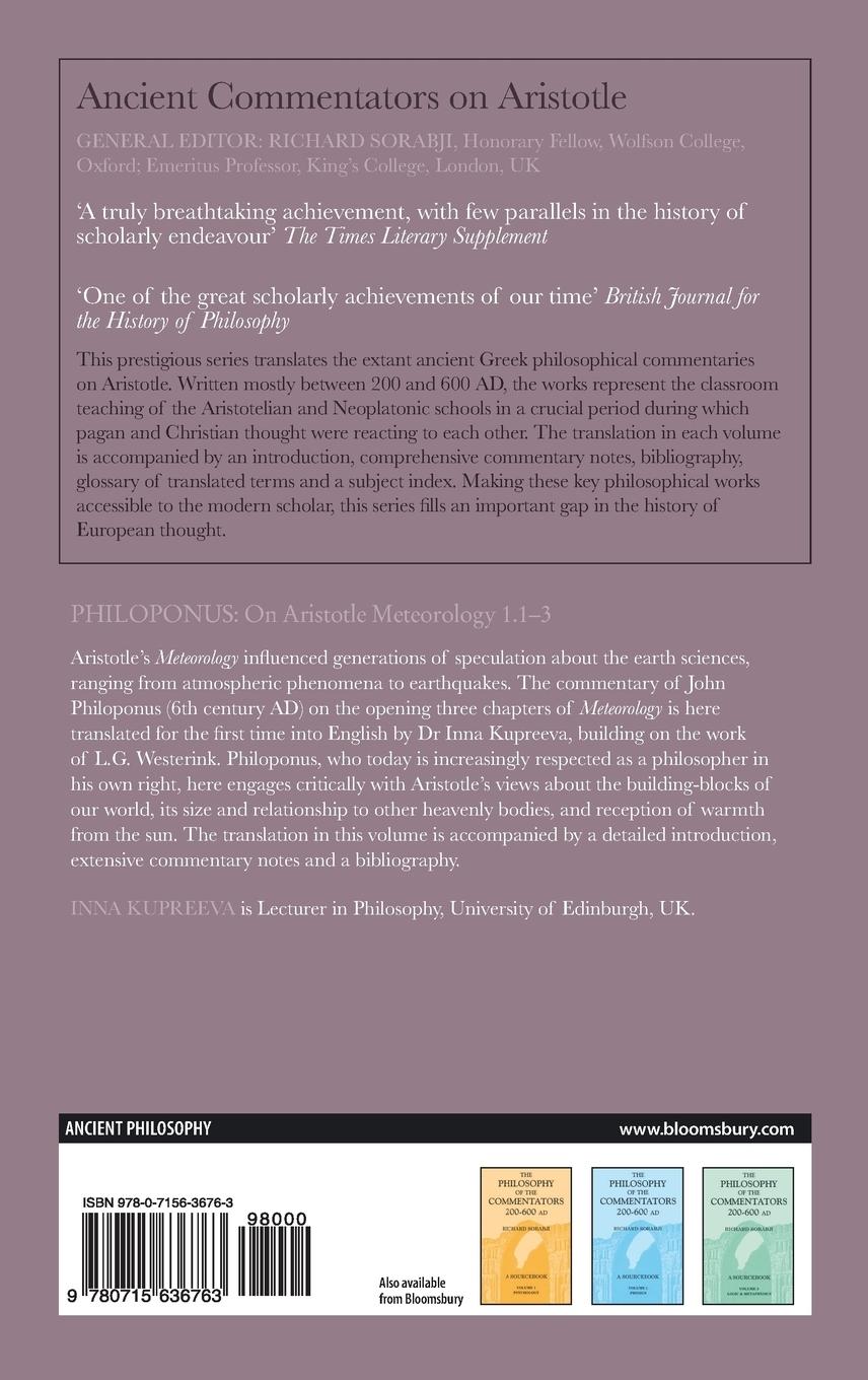 Rückseitencover Philoponus