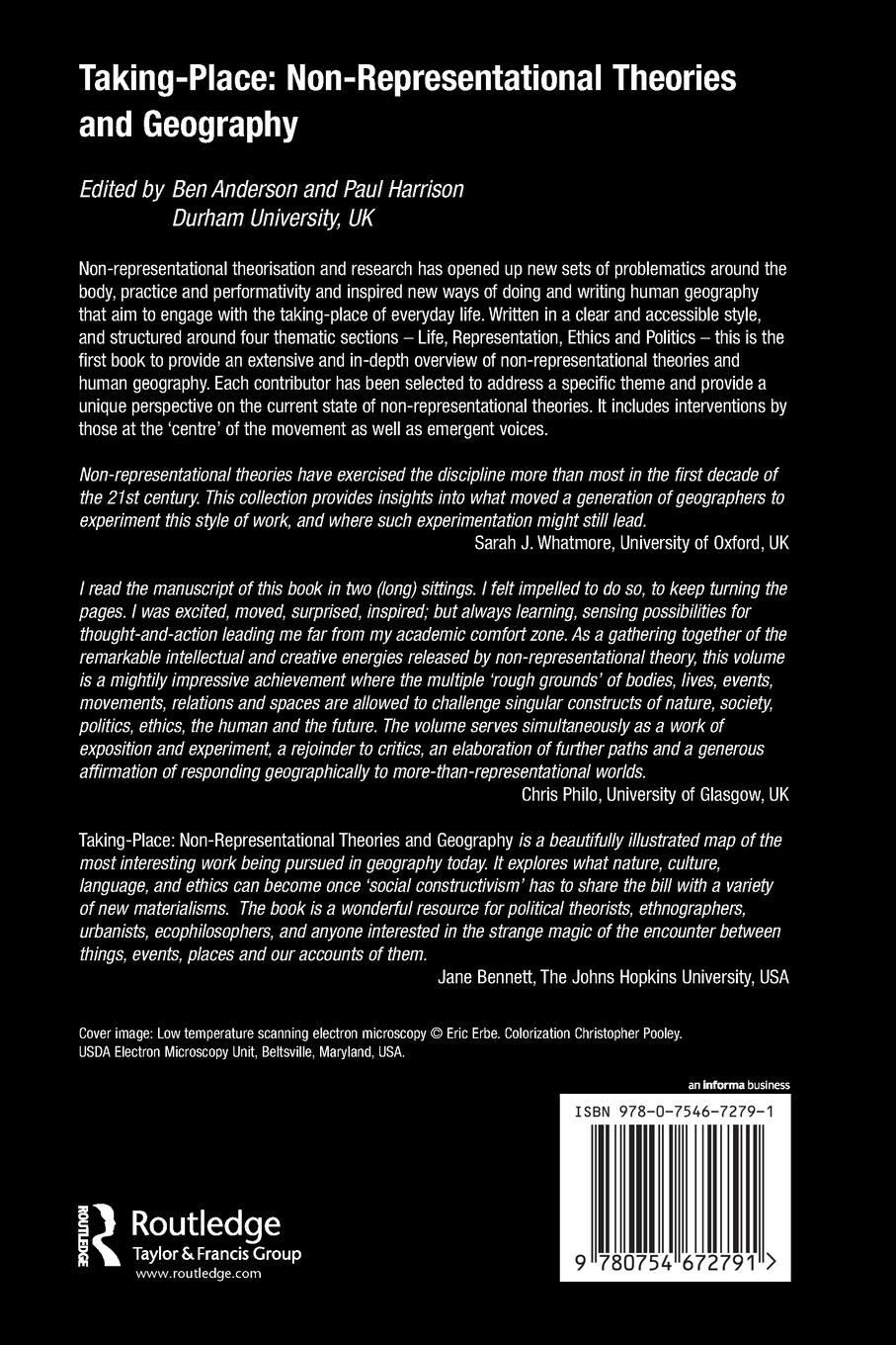 Rückseitencover Taking-Place