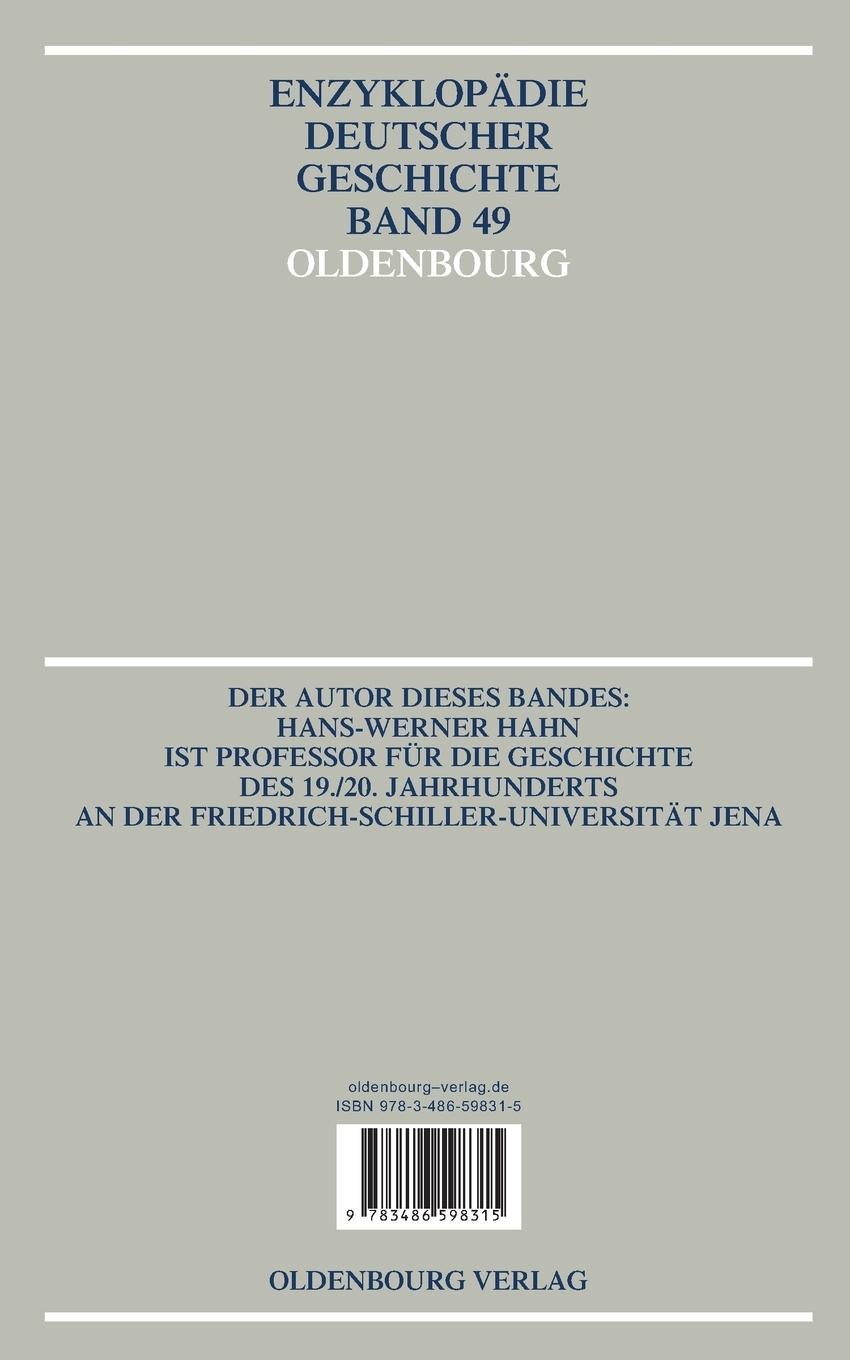 Rückseitencover Die Industrielle Revolution in Deutschland