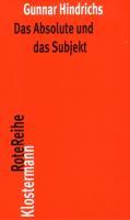 Vorderes Coverbild Das Absolute und das Subjekt