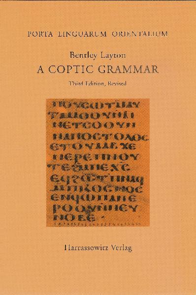 Vorderes Coverbild A Coptic Grammar