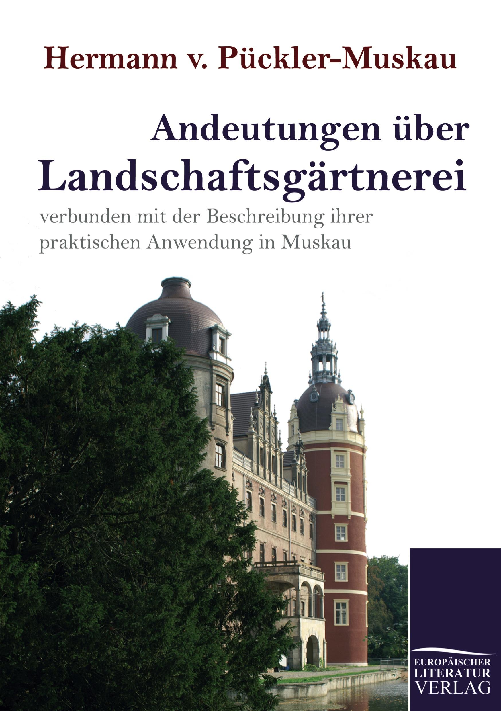 Vorderes Coverbild Andeutungen über Landschaftsgärtnerei