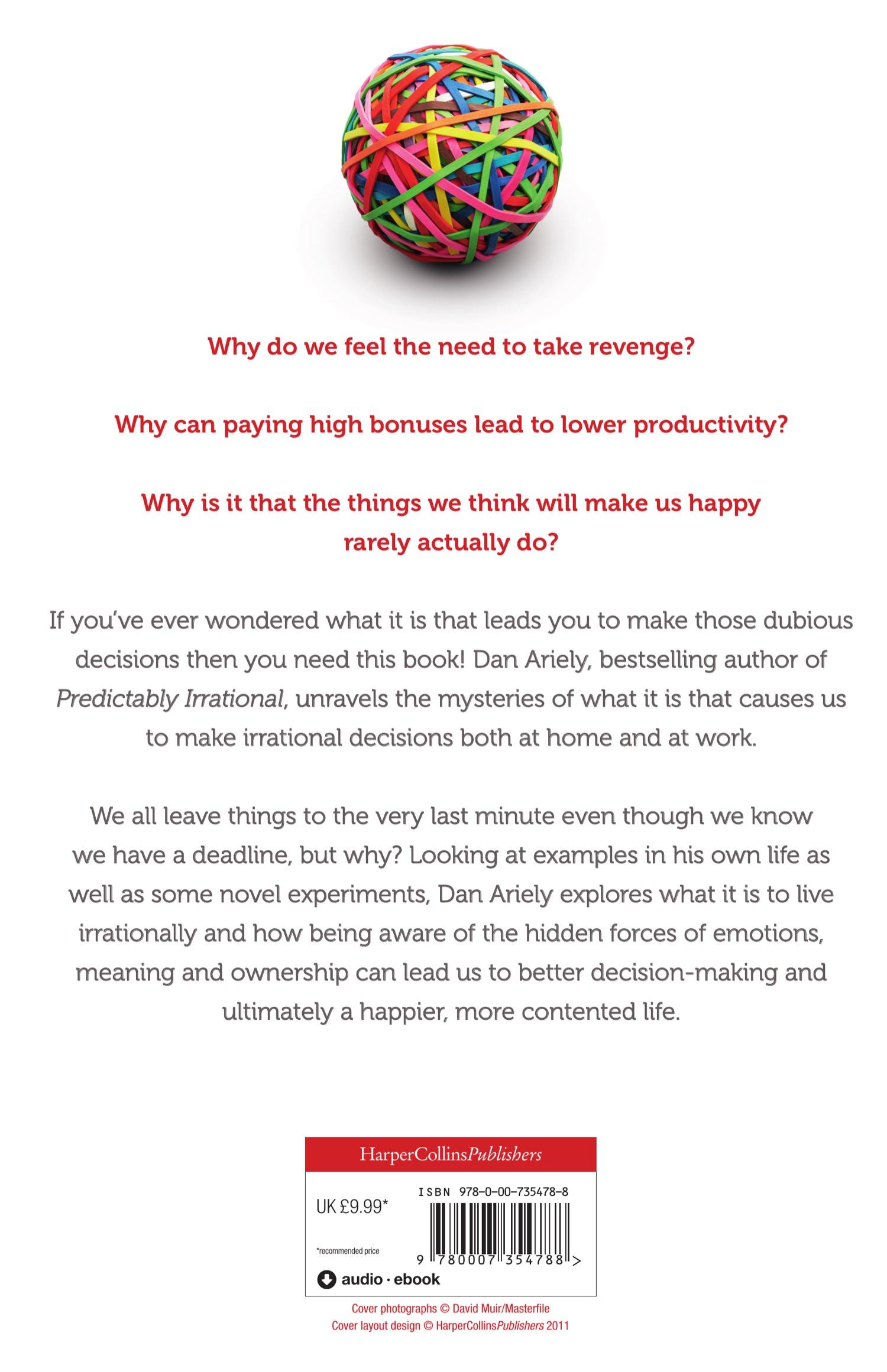 Rückseitencover The Upside of Irrationality