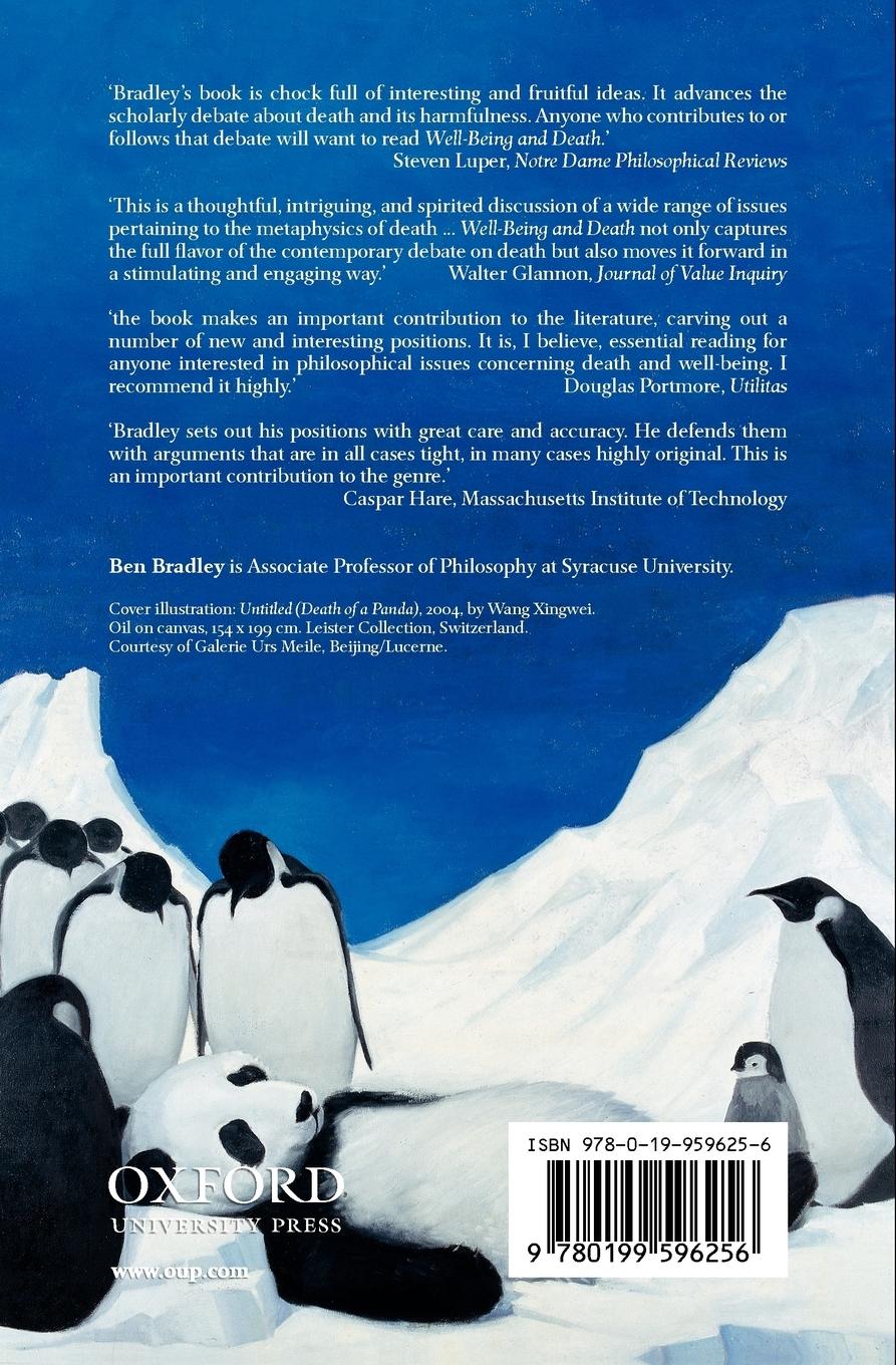 Rückseitencover Well-Being and Death