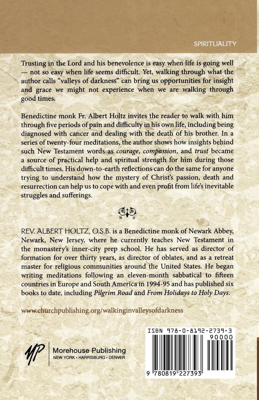 Rückseitencover Walking in Valleys of Darkness