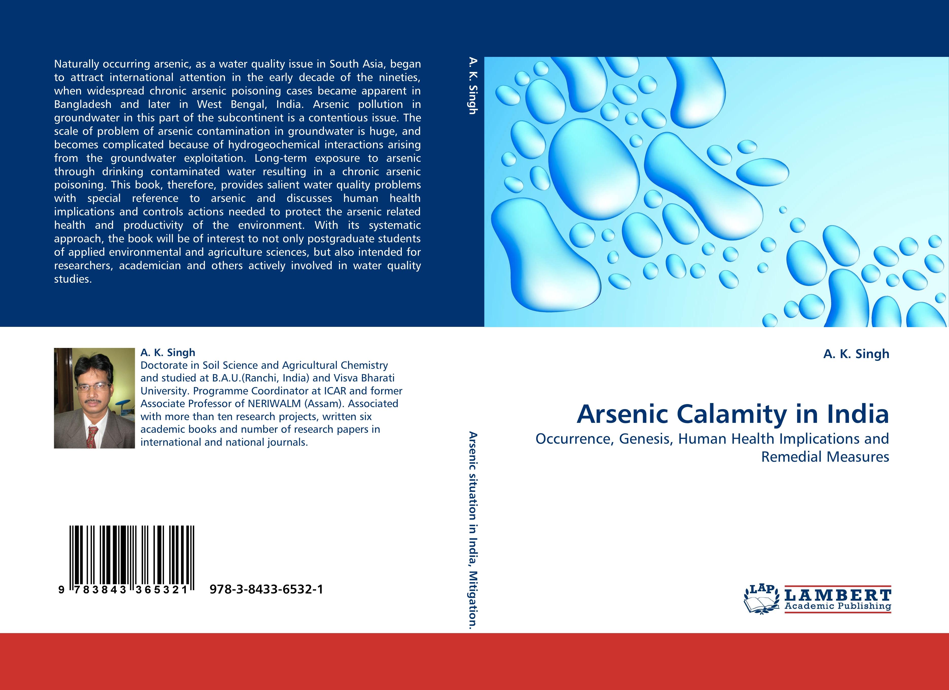 Vorderes Coverbild Arsenic Calamity in India
