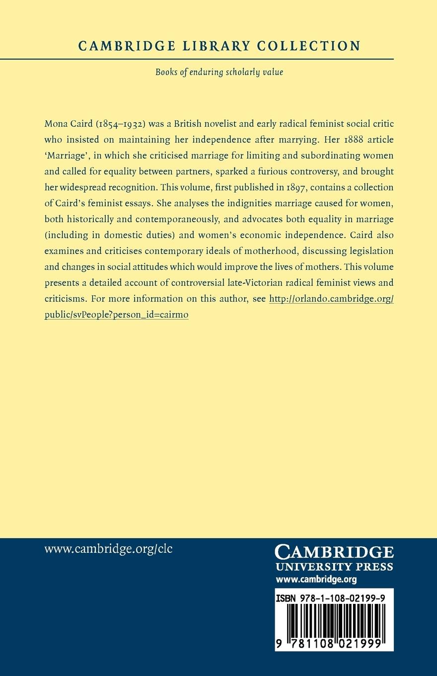 Rückseitencover The Morality of Marriage