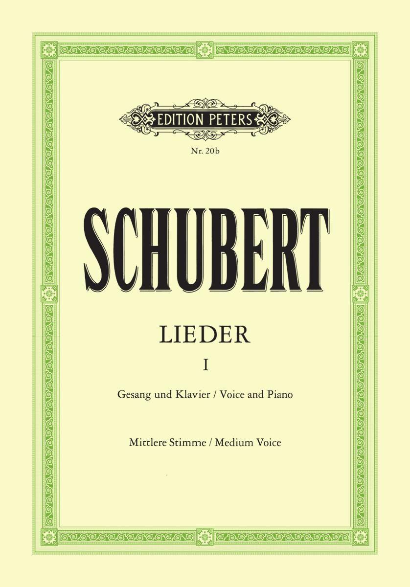 Vorderes Coverbild Lieder, Band 1, mittlere Stimme
