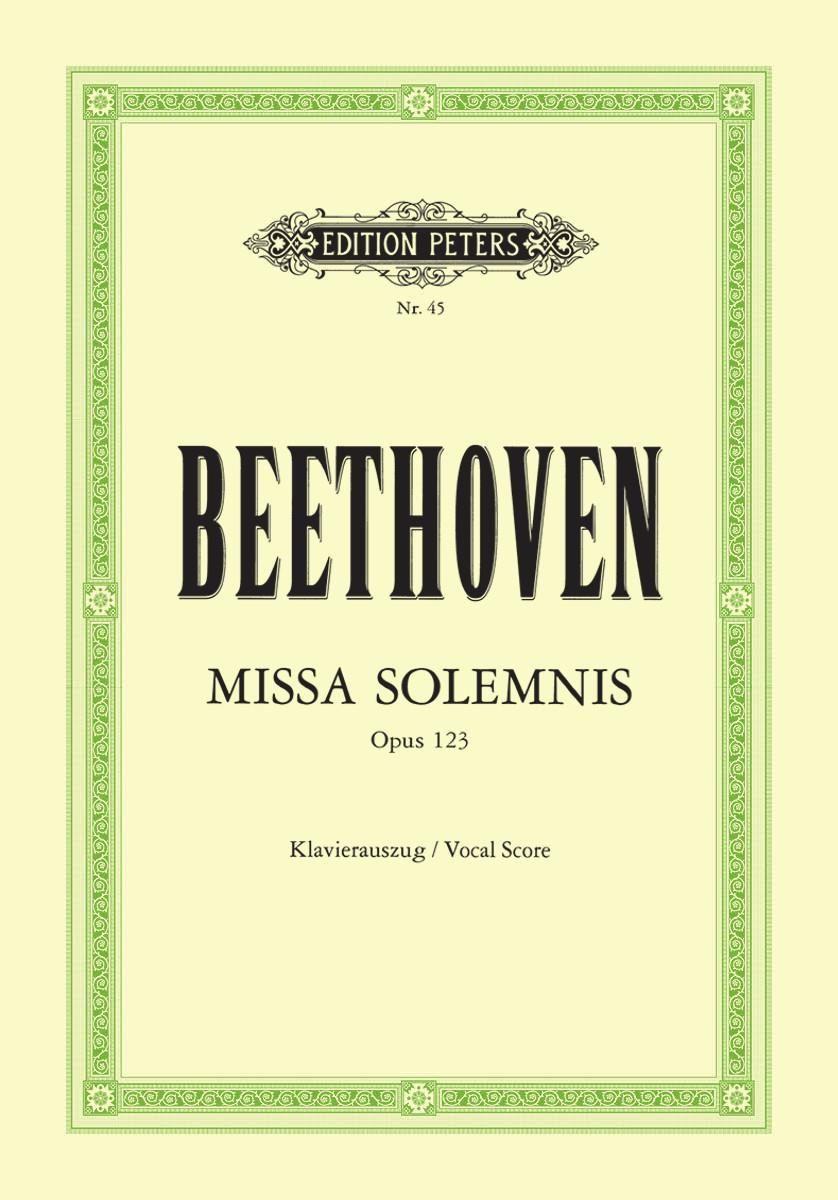 Vorderes Coverbild Missa solemnis D-Dur op. 123