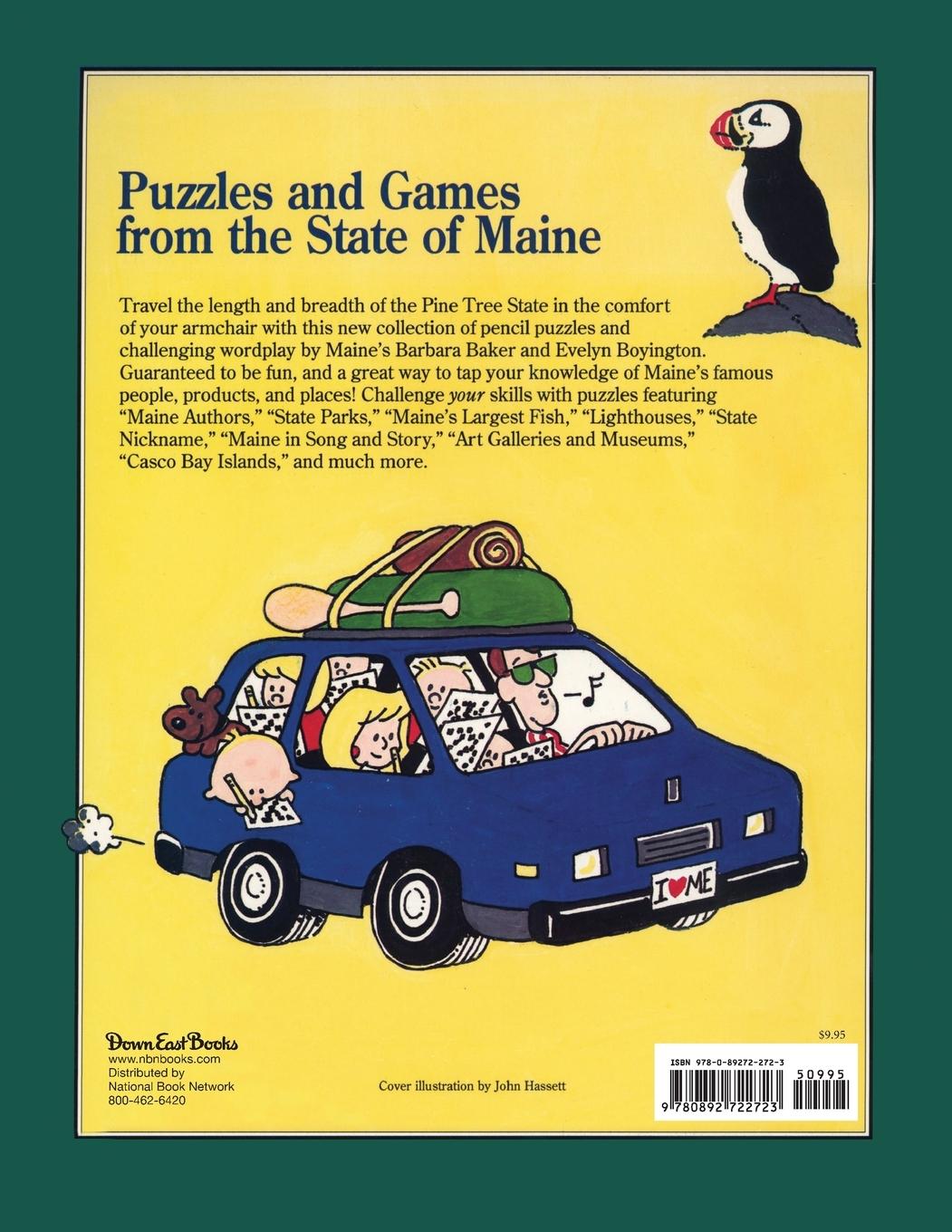 Rückseitencover Down East Puzzles and Word Games